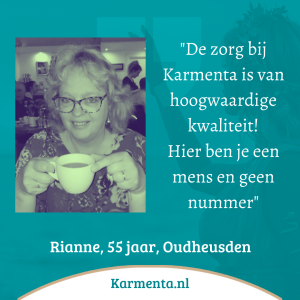 Compliment voor Karmenta van Rianne