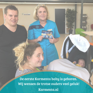 Eerste Karmenta-baby geboren!